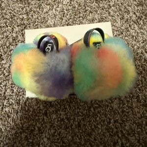 UGG Multicolor Fluffy Baby Shoes